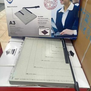 A3 Paper Cutter – Heavy Duty Guillotine Trimmer | Metal Base